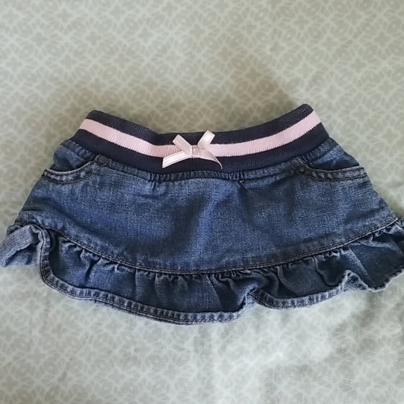 Old Navy Baby Girl denim Skirt size 0-3 months - Picture 1 of 4